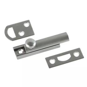 First Watch Security 313041882819 2 Inch Satin Nickel Solid Brass Slide Door Bolt
