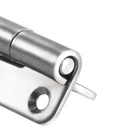 Fixinairp 672668689462 37mm L 33mm Open Width Lift Off Hinge Detachable Slip Joint Small Flag 2pc