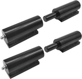 Foozet 705353406799 5 Inches Gate Hinge 2 Pack Heavy Duty Steel Barrel 450 Lbs Load Capacity F