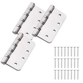 Fortstrong 810069955346 Commercial Ball Bearing Door Hinge - Stainless Steel Heavy Duty Interior An