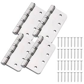Fortstrong 810069955353 Commercial Grade Ball Bearing Door Hinge - Stainless Steel Heavy Duty Inter
