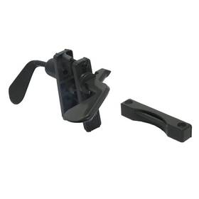1803c Four Points Inc Barton Kramer Bronze Black Aluminum Inswing Latch 1 Pk - Case Of