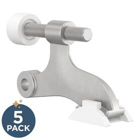 B59650k-mn-c5 Franklin Brass 5 Pack Hinge Pin Door Stop In Matte Nickel