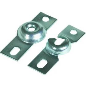 263p-1pr Friedland Inside Mount Window Shade Bracket Zinc-plated 1 Pair -