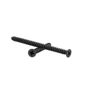 Fringe Screw 744110251258 #9 3 Inch Oil-rubbed Bronze Phillips Flat-head Long Hinge With Oversize Thr