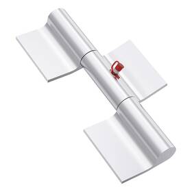 Fugedox 624982041761 9 Inch Heavy Duty Aluminum Weld On Hinge Greaseable Ramp Gate F