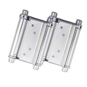 Fuzadel 795274082998 Double Action Spring Hinges Self Closing Door Heavy-duty Stainless Ste