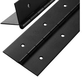 2b-36in-3in Fvsec Heavy Duty Piano Hinge 36 Inch X 3 Width True 0.060ftft Thick Stainless Steel Black