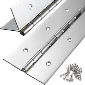 2s-36in-3in Fvsec 2 Pcs Heavy Duty Piano Hinge 36 Inch X 3 Width True 0.060ftft Thick Sta