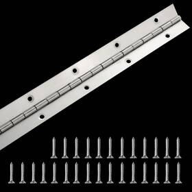 Fvsec 331526847055 Piano Hinge 48 Inch X 1.2 Heavy Duty Continuous With Holes For Cab