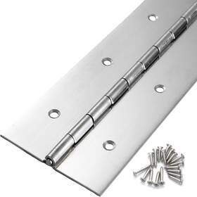 Fvsec 331526847369 Heavy Duty Piano Hinge 20 Inch X 3 Width True 0.060ftft Thick Stainless Steel