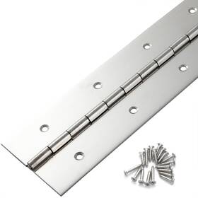 Fvsec 765147710860 Marine Grade Heavy Duty Piano Hinge 36 Inch X 2 Width True 0.060ftft Thic