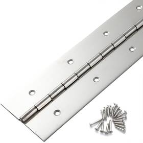 Fvsec 765147710891 Marine Grade Heavy Duty Piano Hinge 48 Inch X 2 Width True 0.060ftft Thick St