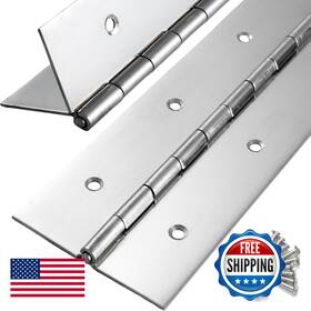 Fvsec B0dfvhf64v 2 Pcs Heavy Duty Piano Hinge 36 Inch X 3 Width True 0.060 Thick