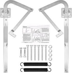 Fystensk 445011346311 55-2 Attic Ladder Hinge Arms With Springs Compatible Werner Mk5 Wu2210 W2