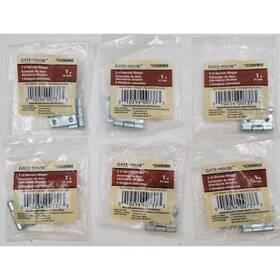 0308968 Gatehouse 308968 6 Gate House 1 Inch Hinge Zinc Plated Steel 2-pack Door Cabinet Hinges