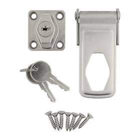S841-590 Gatehouse 803706 3-1/2-in Zinc Keyed Hinge Hasps Item #803706 Model #s841-590