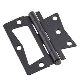 S841-593 Gatehouse 803716 2 Non-mortise Hinges 3-1/2 Inch Oil Rubbed Bronze
