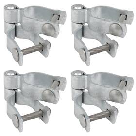Gd16-t4 Gbgs 4 Pairs 1-5/8 Inch X Gate Rail Hinge Male And Female Chain Link Cattle Cor