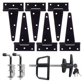 Gedsiold 781108042276 Double Door Shed Hardware Kit -includes Window And Door/window Hinge Set Com