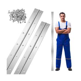 Mul-gisafai-284 Gisafai 2 Pack Continuous Piano Hinges Heavy Duty Stainless Steel Hing