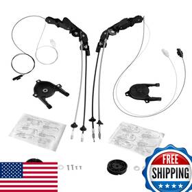 B0d4yhjzq9 Gledewen Sliding Door Cable Assembly Pair Compatible 2004-2010 Toyota Sienna