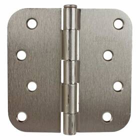 4058-sn Glide-rite New 12 Pk Gliderite 4 Inch Brushed Satin Nickel Door Hinges 5/8 Radius Hinge # 4058