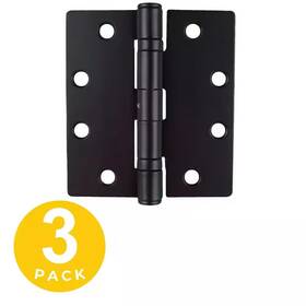 Global Door Controls 313089866895 4.5 Inch X 4 Oil Rubbed Bronze Full Mortise 5/32 Radius Ball Bearing Hing