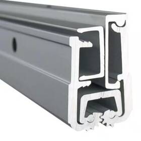 Global Door Controls 445056911994 83 Inch Heavy Duty Full Surface Limited Frame Continuous Hinge In Aluminum