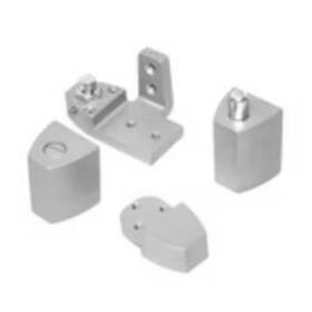 Global Door Controls 726084062603 Old Castle Style 3/4 Inch Right Hand Offset Pivot Hinge Set For Adams Rite Type St