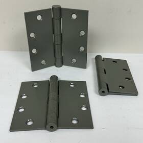 Cp4545-usp-m Global Door Controls 3-pk Commercial 4-1/2 Inch Plain Bearing Square Corner Butt Hinge