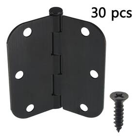 Gt3243786 Globalmart-top 3.5 Inch Thinkness 2.2 Mm Oil Rubbed Bronze 5/8 Iron Hinges 30 Pack New
