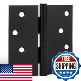 B0b6n8sh3s Goldenwarm 18 Pack Matte Black Door Hinges 4 X Inch Interior