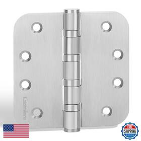 Goldenwarm B0bbvqpn7y 3 Pack Satin Nickel 4 Door Hinges For Exterior Doors Ball Bearing