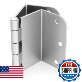 B0dnq1nsd7 Goldenwarm 6pk 3.5 Inch Satin Nickel Swing Clear Offset Door Hinges 5/8 Radius