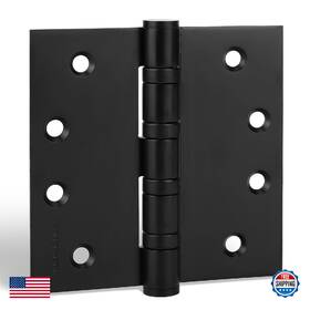 B0dz68p43w Goldenwarm Matte Black 4 Inch Door Hinges 6-pack Heavy-duty Stainless Steel