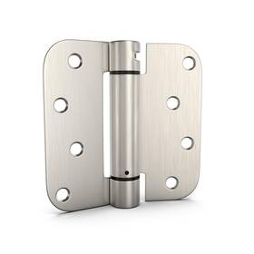 Hya002snb1016-2 Goldenwarm #pack Pack Of 2 4 Inch Door Hinges Satin Nickel Self-closing Spring
