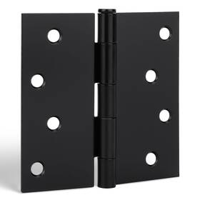 Hyxt1bk422-12 Goldenwarm #pack 12 Pack Matte Black Door Hinges 4 X Inch Interior Hi