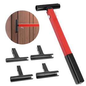 1048808 Gosknor Door Hinge Adjustment Tool Set 4 Sizes Premium 4-in-1 Multifunctional