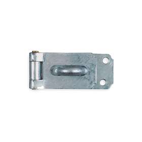 1rbh4 Grainger Approved Latching Hinge Hasp Steel 7-1/2 Inch L