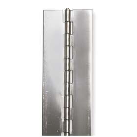 2zfw7 Grainger Approved Continuous Hinge Natural 72 Inch H X 1-1/2 W
