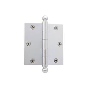 Grandeur 662972089904 Nostalgic Warehouse Ball-tip Residential Door Hinge With Square Corners
