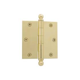 Grandeur 662972089942 Nostalgic Warehouse Ball-tip Residential Door Hinge With Square Corners