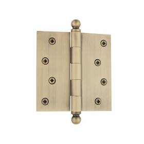 Grandeur 662972090023 Nostalgic Warehouse Ball-tip Residential Door Hinge With Square Corners