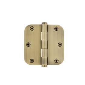 819961 Grandeur 662972199610 Hardware 3.5 Inch Button Tip Residential Hinge With 5/8 Radius Corners