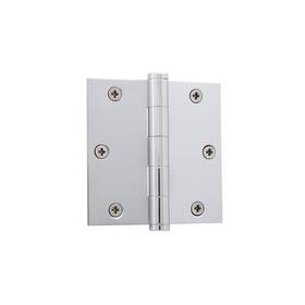 819971 Grandeur 662972199719 Hardware 3.5 Inch Button Tip Residential Hinge With Square Corners In Brig