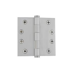 821206 Grandeur 662972212067 Hardware 4 Inch Button Tip Heavy Duty Hinge With Square Corners I