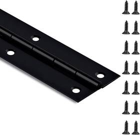 Grronzee 726084026193 Black Piano Hinge 36 Inch X 2 Heavy Duty Stainless Steel