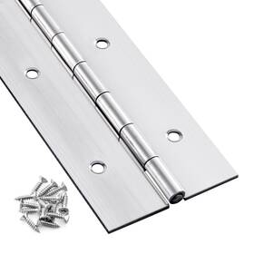 B0cg25fxdj Grronzee Heavy Duty 48 Inch X 2 304 Stainless Steel Continuous Piano Hinge With Screws