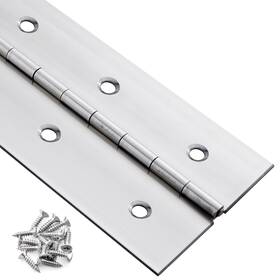 B0cg29nv11 Grronzee Heavy Duty 48 Inch X 3 Stainless Steel Continuous Piano Hinge With Screws